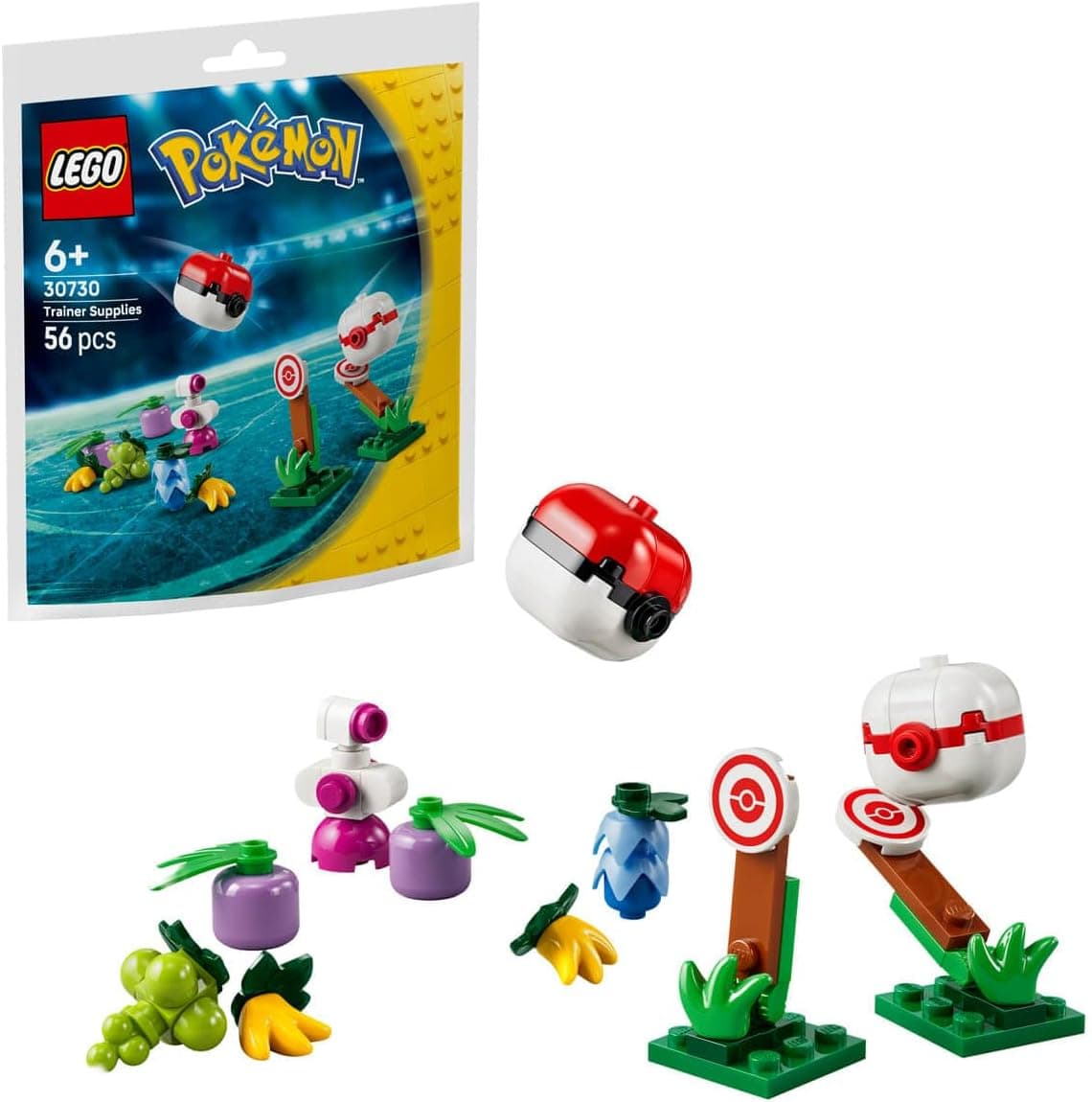 لگو 30730 مدل Pokémon Eğitmen Malzemeleri لگو 30730 مدل Pokémon Eğitmen Malzemeleri