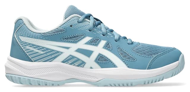 کفش والیبال بچگانه آبی Asics مدل Upcourt 6 کفش والیبال بچگانه آبی Asics مدل Upcourt 6