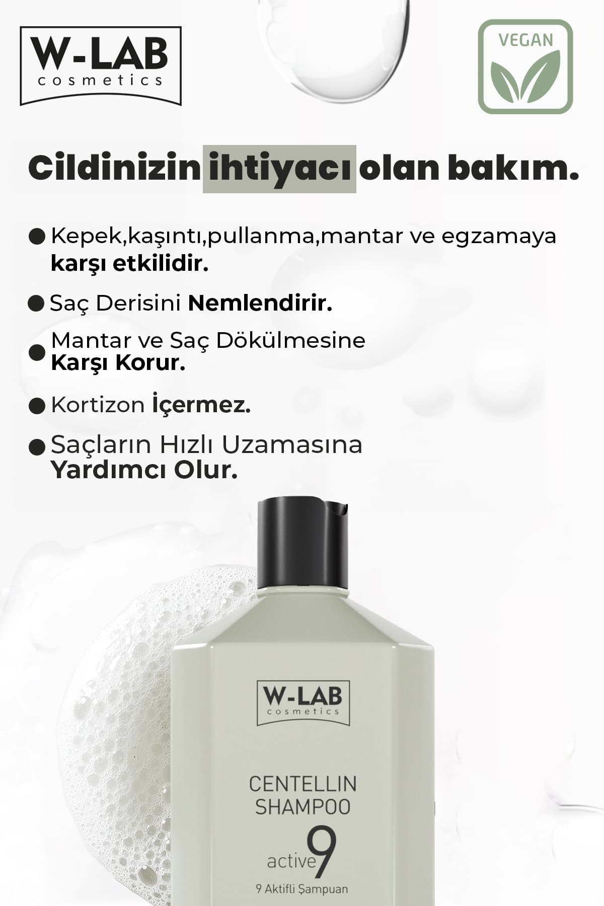 شامپو زنانه W-Lab Cosmetics Centellin 9 ضد شوره و خارش 250 ml شامپو زنانه W-Lab Cosmetics Centellin 9 ضد شوره و خارش 250 ml