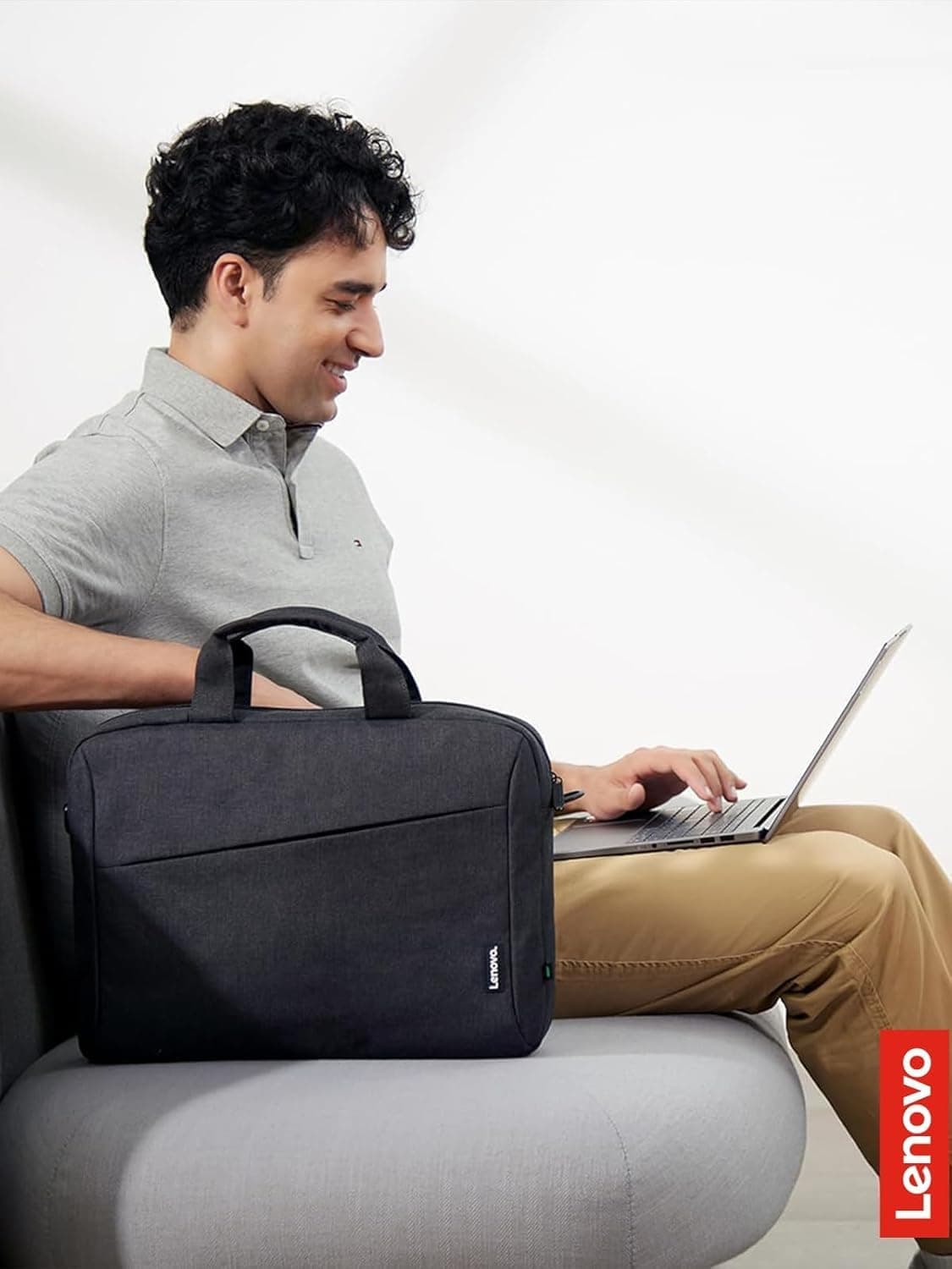کیف شانهای لپتاپ یونیسکس Lenovo مدل T210 کیف شانهای لپتاپ یونیسکس Lenovo مدل T210