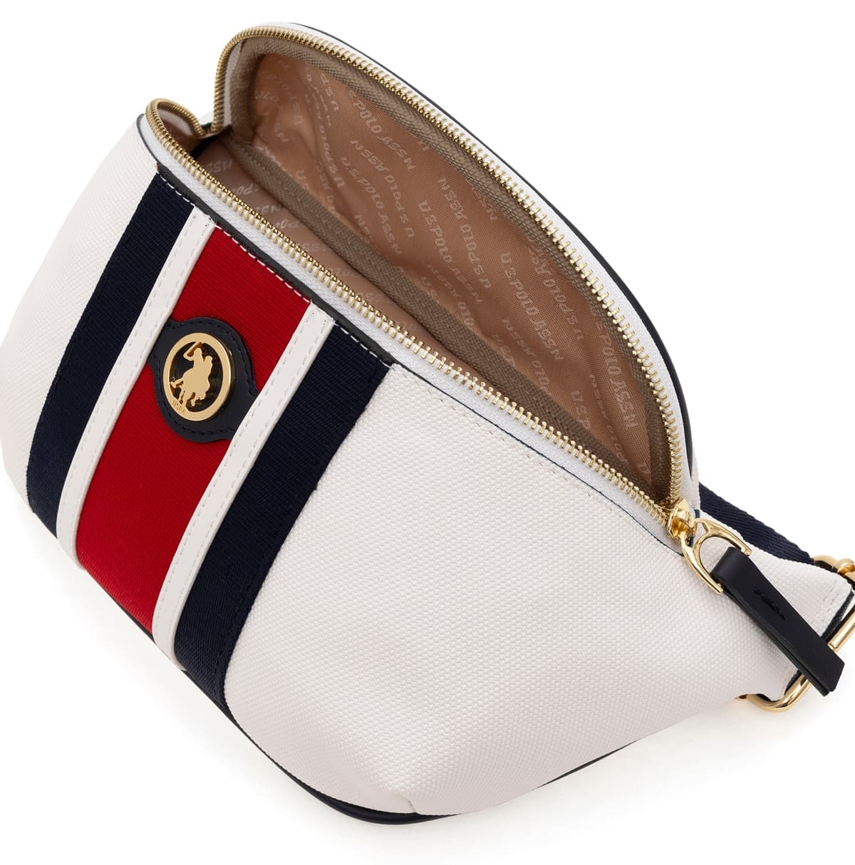 کیف کمری زنانه U.S. Polo Assn. سفید مدل 50293681-VR013 کیف کمری زنانه U.S. Polo Assn. سفید مدل 50293681-VR013