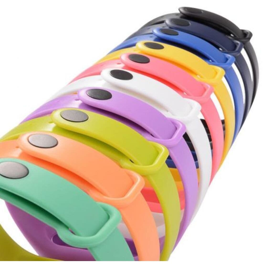 بند سیلیکونی یدکی Xiaomi Mi Band 2 سبز روشن بند سیلیکونی یدکی Xiaomi Mi Band 2 سبز روشن