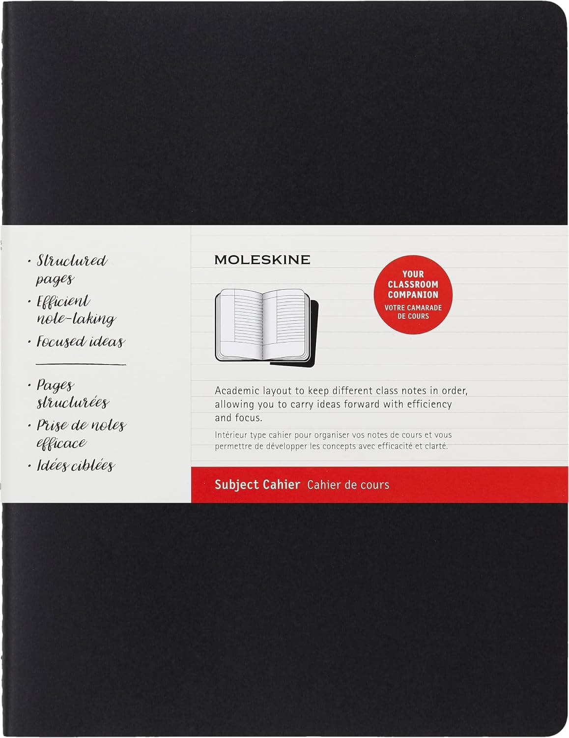 دفتر درسی Moleskine Cahier خطدار با جلد مقوایی، Xlarge، ست 2 تایی، مشکی و کرافت قهوهای مدل CH4STNB دفتر درسی Moleskine Cahier خطدار با جلد مقوایی، Xlarge، ست 2 تایی، مشکی و کرافت قهوهای مدل CH4STNB