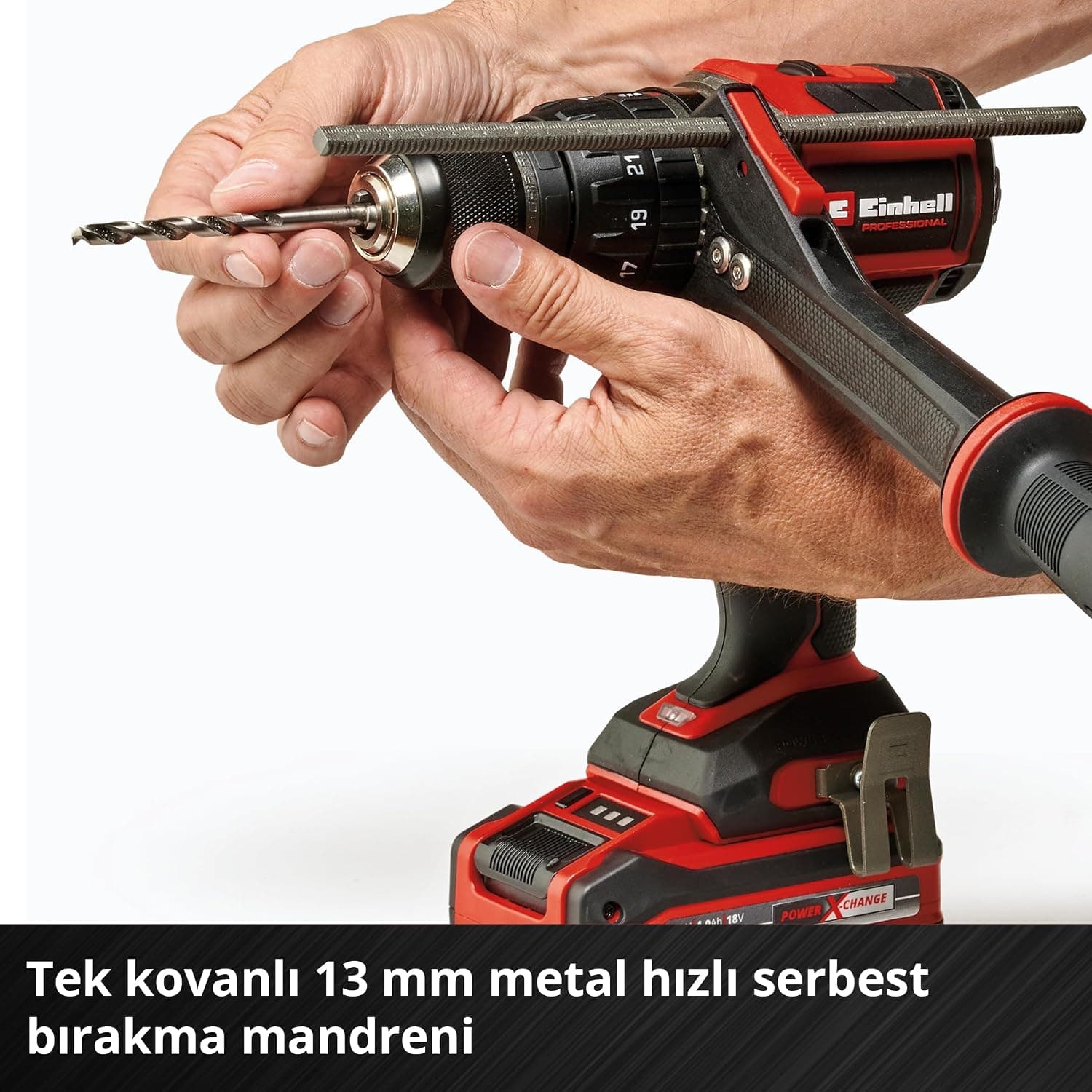 پیچگوشتی ضربهای شارژی Einhell مدل TP-CD 18/120 Li-i BL-Solo پیچگوشتی ضربهای شارژی Einhell مدل TP-CD 18/120 Li-i BL-Solo