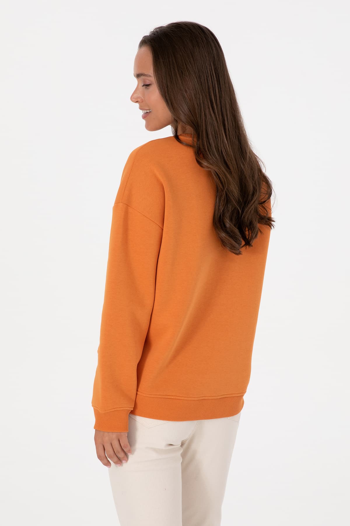 سوئیشرت زنانه U.S. Polo Assn. مسی شاردونی یقه گرد مدل 50313586-VR182 سوئیشرت زنانه U.S. Polo Assn. مسی شاردونی یقه گرد مدل 50313586-VR182