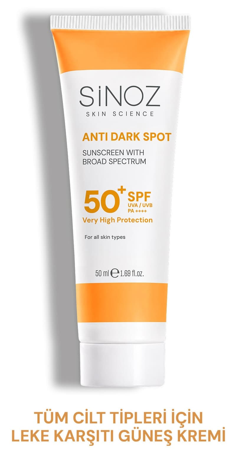 کرم ضد آفتاب صورت Sinoz SPF50+ ضدلک همه انواع پوست 50 ml کرم ضد آفتاب صورت Sinoz SPF50+ ضدلک همه انواع پوست 50 ml