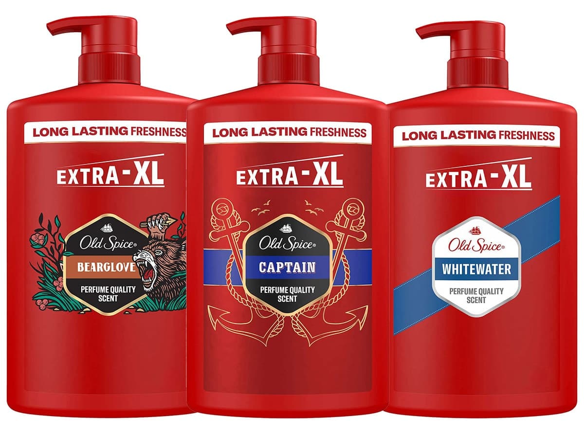 ست ۳ در ۱ ژل دوش و شامپو مردانه Old Spice مدل Captain Whitewater Bearglove 1000ml×3 ست ۳ در ۱ ژل دوش و شامپو مردانه Old Spice مدل Captain Whitewater Bearglove 1000ml×3
