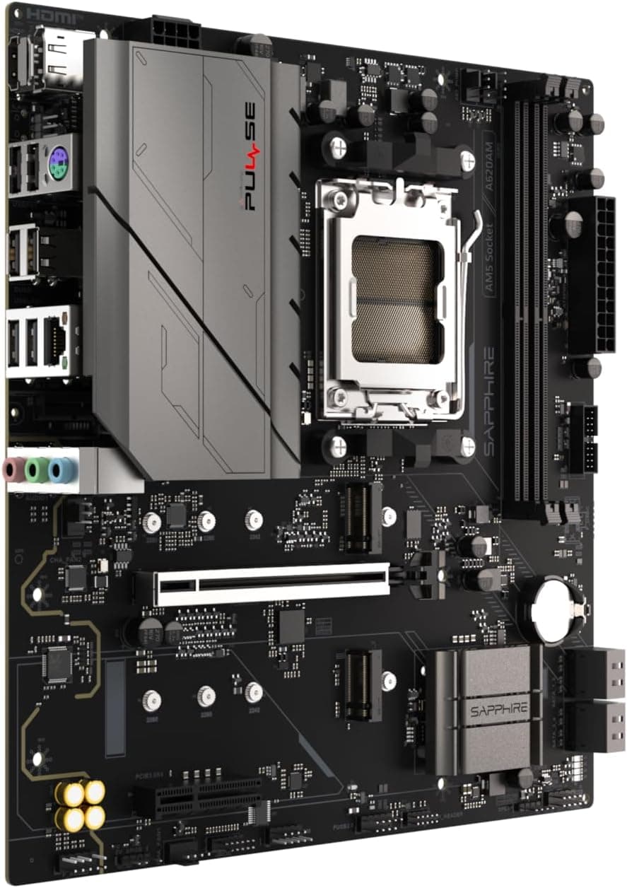 مادربرد Sapphire AMD AM5 mATX مدل PULSE A620AM 52118-03-40G مادربرد Sapphire AMD AM5 mATX مدل PULSE A620AM 52118-03-40G