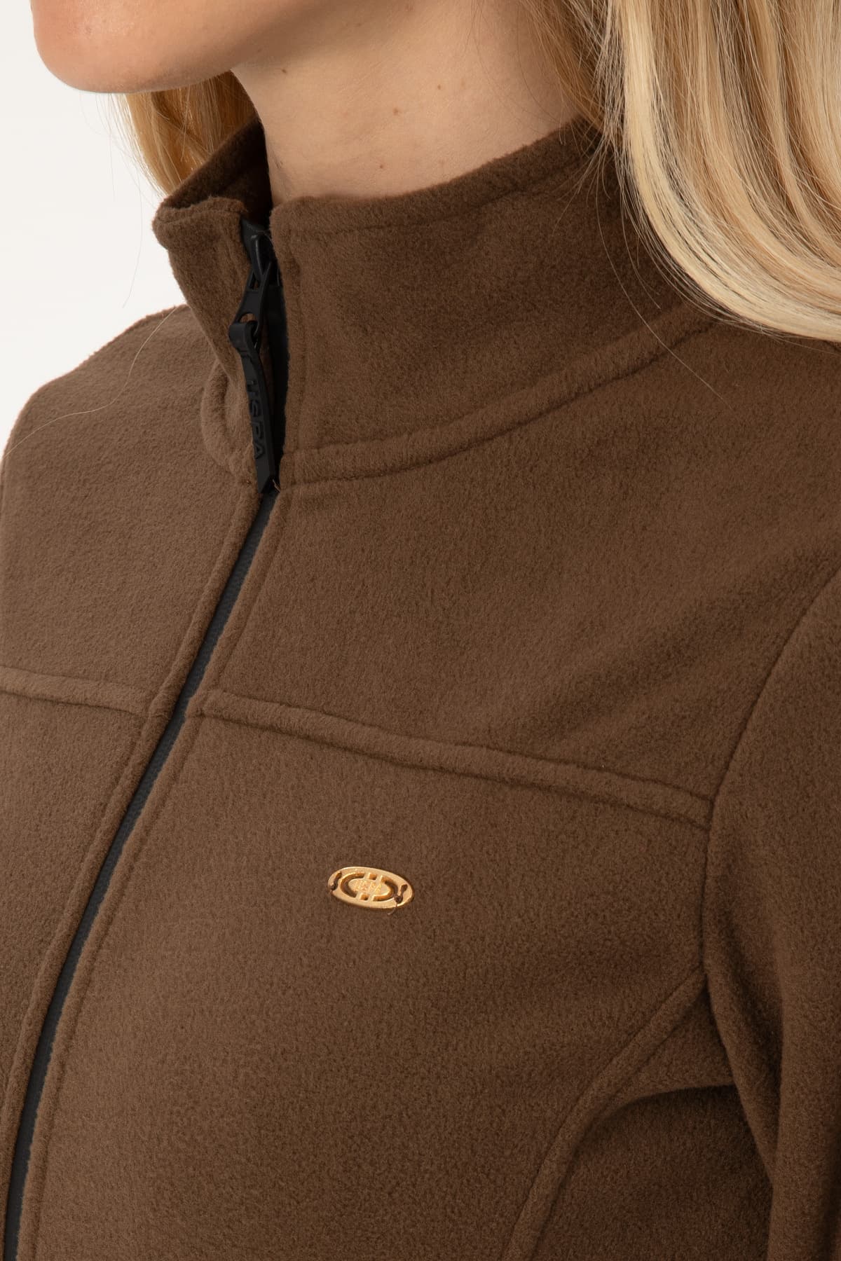 سوئیشرت پلار زنانه U.S. Polo Assn. قهوهای یقه ایستاده زیپدار مدل 50316729-VR029 سوئیشرت پلار زنانه U.S. Polo Assn. قهوهای یقه ایستاده زیپدار مدل 50316729-VR029