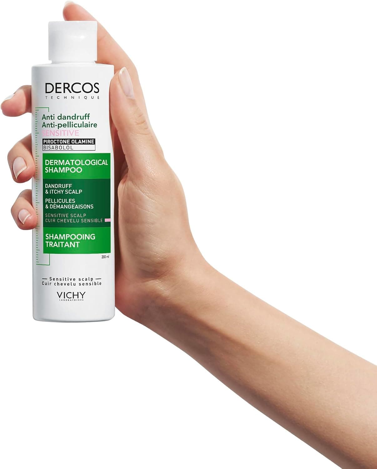 شامپو ضد شوره Dercos مخصوص پوست سر حساس VICHY 200 ml شامپو ضد شوره Dercos مخصوص پوست سر حساس VICHY 200 ml