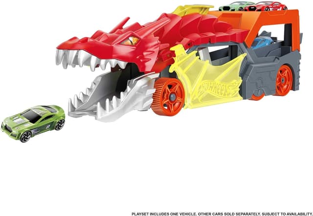 اسباببازی اژدهای پرتابکننده و حملکننده Hot Wheels مدل GTK42 اسباببازی اژدهای پرتابکننده و حملکننده Hot Wheels مدل GTK42