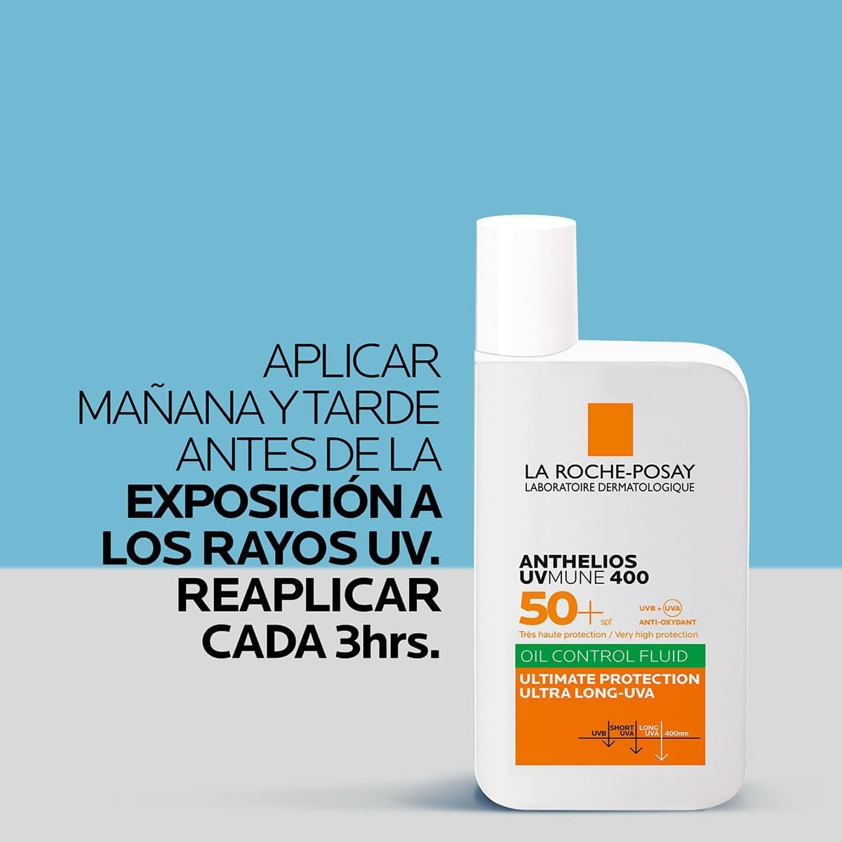 کرم ضد آفتاب صورت مایع La Roche-Posay مدل Anthelios Oil Control Fluid با SPF 50+ حجم 50 ml کرم ضد آفتاب صورت مایع La Roche-Posay مدل Anthelios Oil Control Fluid با SPF 50+ حجم 50 ml