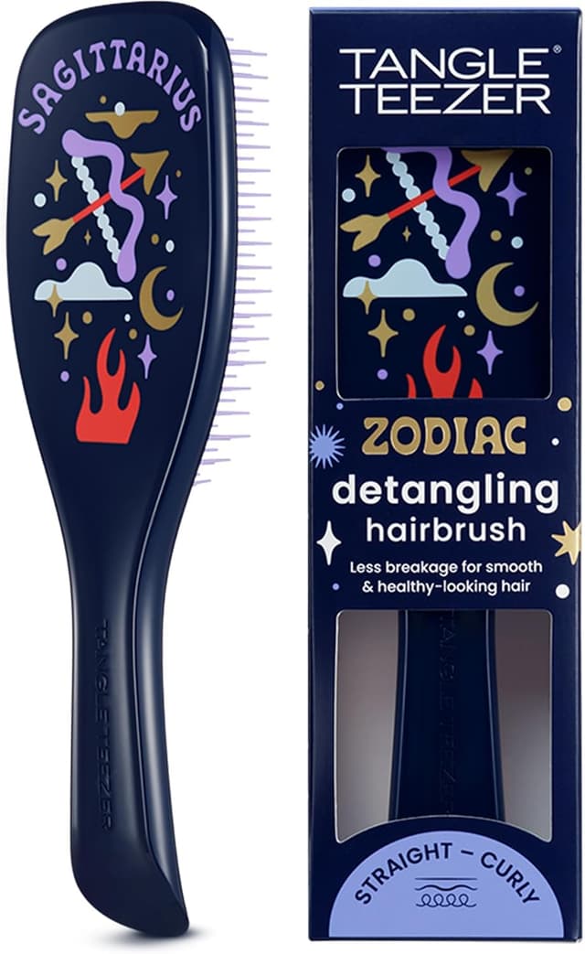 برس باز کننده گره Tangle Teezer Zodiac The Ultimate Detangler برج قوس برس باز کننده گره Tangle Teezer Zodiac The Ultimate Detangler برج قوس