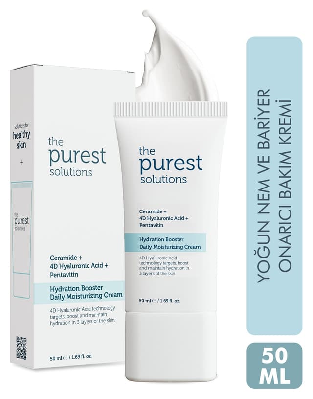 کرم مرطوبکننده روزانه پوست The Purest Solutions با اثر 24 ساعته 50 ml کرم مرطوبکننده روزانه پوست The Purest Solutions با اثر 24 ساعته 50 ml