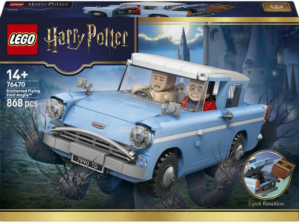 لگو Harry Potter پرنده جادویی Ford Anglia مدل 76470 لگو Harry Potter پرنده جادویی Ford Anglia مدل 76470