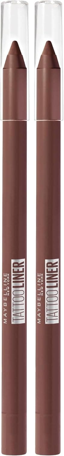 مداد چشم ژلی MAYBELLINE Tattoo Liner قهوهای مدل 911 Smooth Walnut مداد چشم ژلی MAYBELLINE Tattoo Liner قهوهای مدل 911 Smooth Walnut
