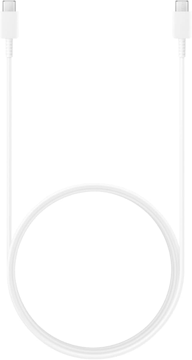 کابل USB Type-C مردانه Samsung سفید 1.8 m 3 A مدل EP-DX310 کابل USB Type-C مردانه Samsung سفید 1.8 m 3 A مدل EP-DX310