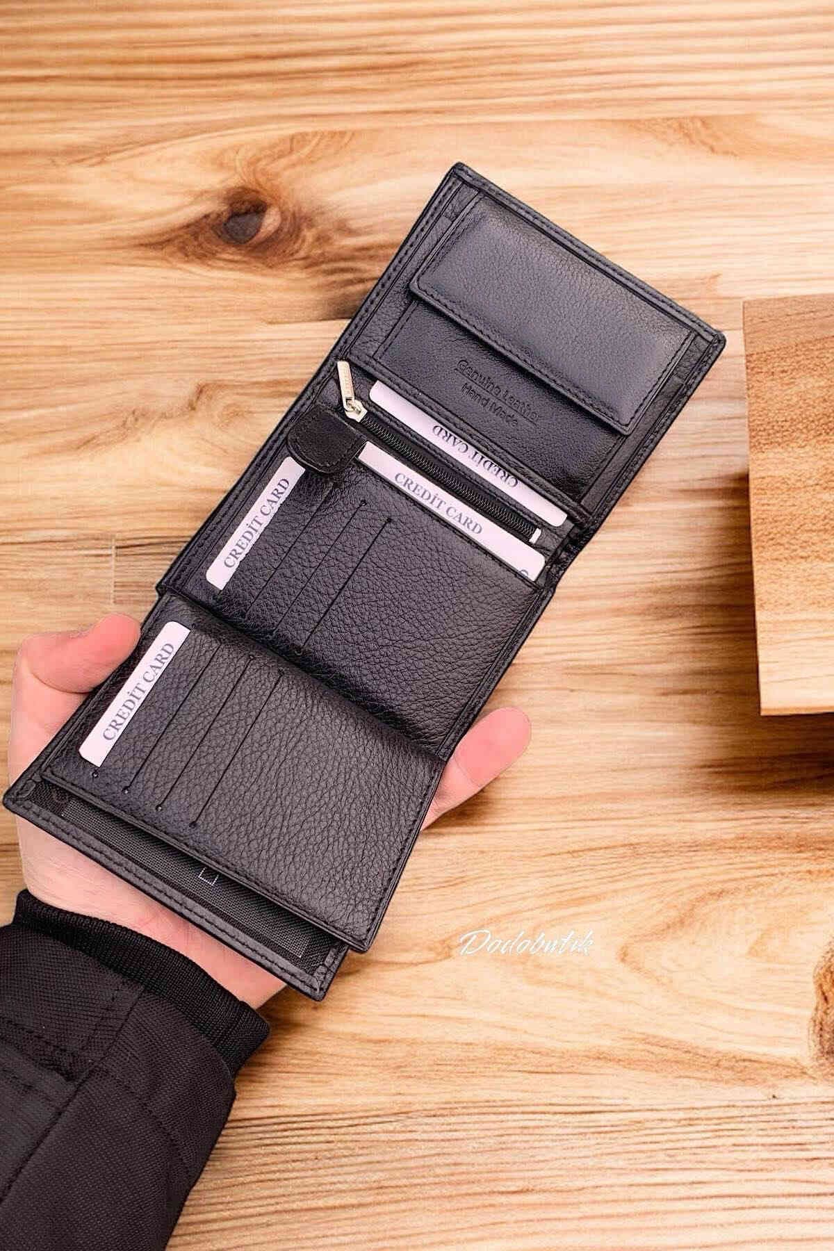کیف پول مردانه Dodo4men چرم طبیعی 11.5cm×9cm کیف پول مردانه Dodo4men چرم طبیعی 11.5cm×9cm