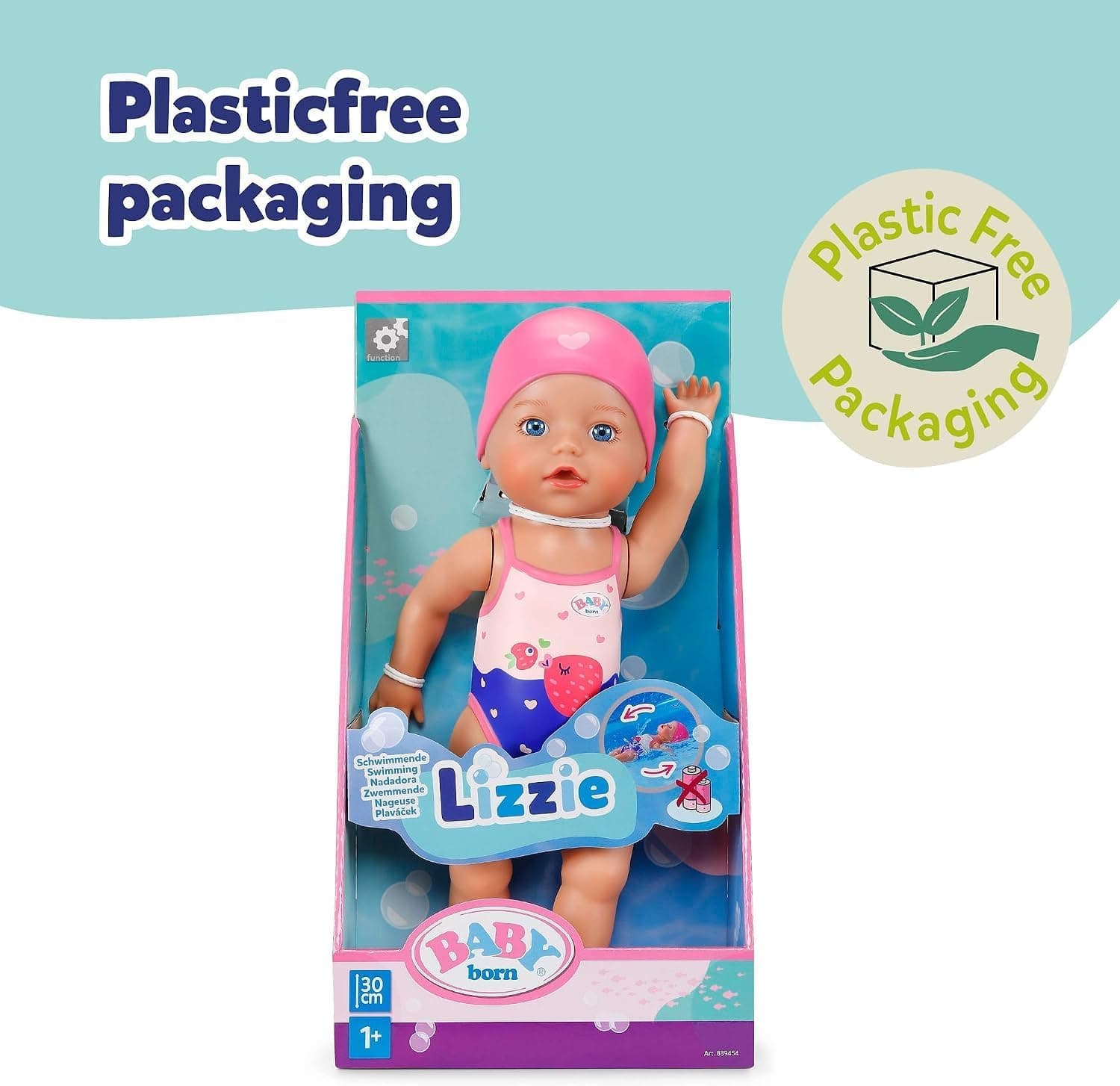 عروسک BABY born شناور 30cm مدل Lizzie عروسک BABY born شناور 30cm مدل Lizzie