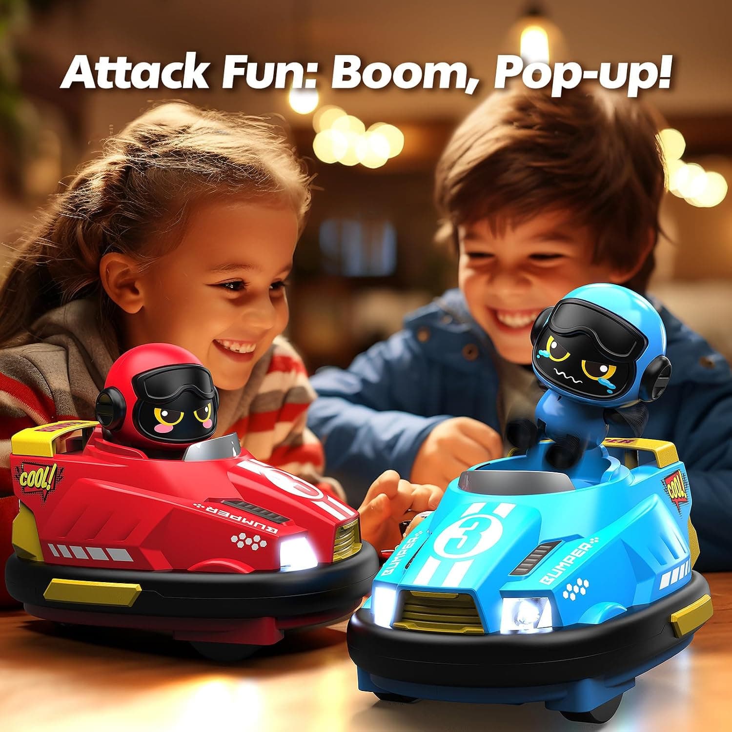 ماشین کنترلی کودک CAPTAIN CHAOWING مدل برخوردی پرتابشونده، ست مسابقه دو نفره ماشین کنترلی کودک CAPTAIN CHAOWING مدل برخوردی پرتابشونده، ست مسابقه دو نفره