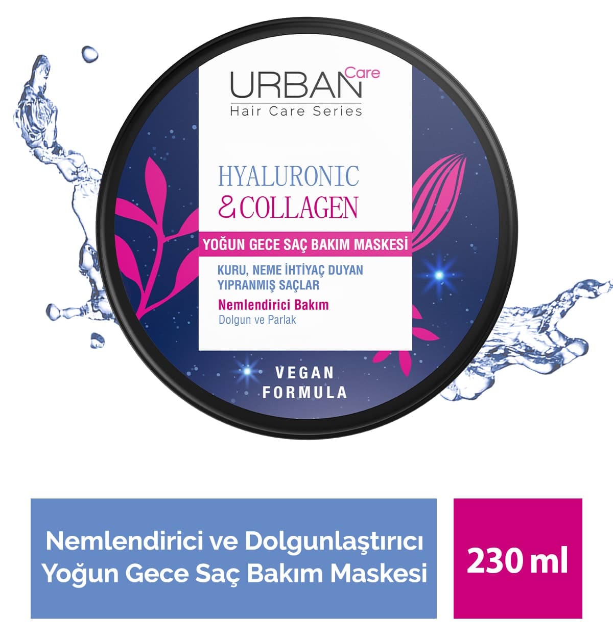 ماسک شب مراقبت عمیق مو حجمدهنده Urban Care حاوی هیالورونیک و کلاژن 230ml ماسک شب مراقبت عمیق مو حجمدهنده Urban Care حاوی هیالورونیک و کلاژن 230ml
