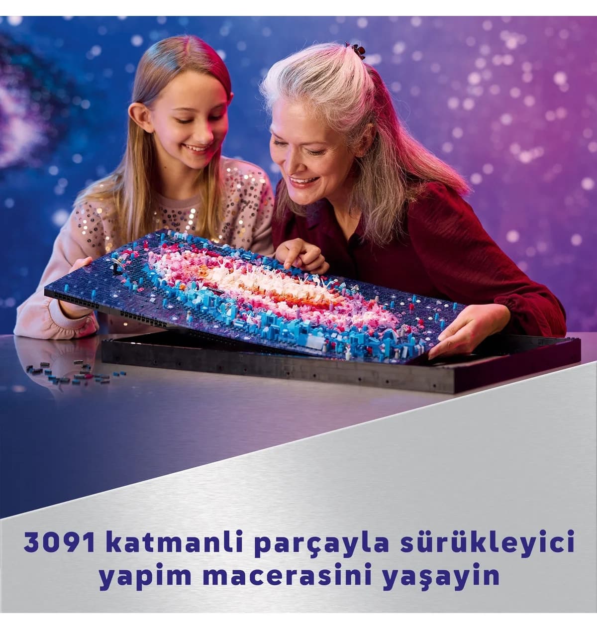لگو Art کهکشان راه شیری مدل 31212 با 3091 قطعه لگو Art کهکشان راه شیری مدل 31212 با 3091 قطعه