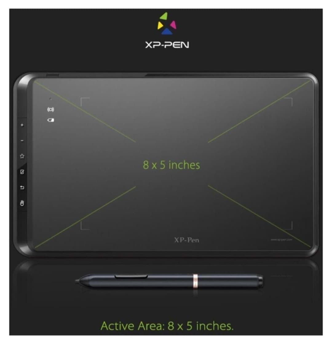 تبلت گرافیکی حرفهای XP-Pen مدل Star 05 بیسیم 2.4g تبلت گرافیکی حرفهای XP-Pen مدل Star 05 بیسیم 2.4g