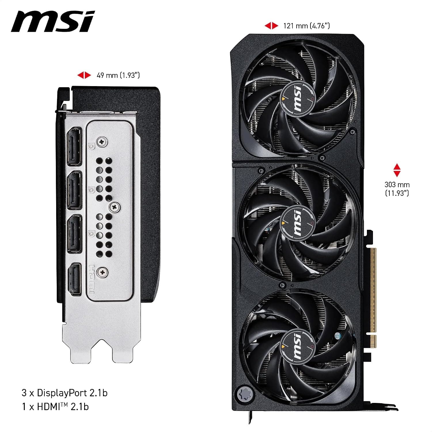 کارت گرافیک MSI GeForce RTX 5070 TI 16GB GDDR7 Shadow 3X OC کارت گرافیک MSI GeForce RTX 5070 TI 16GB GDDR7 Shadow 3X OC