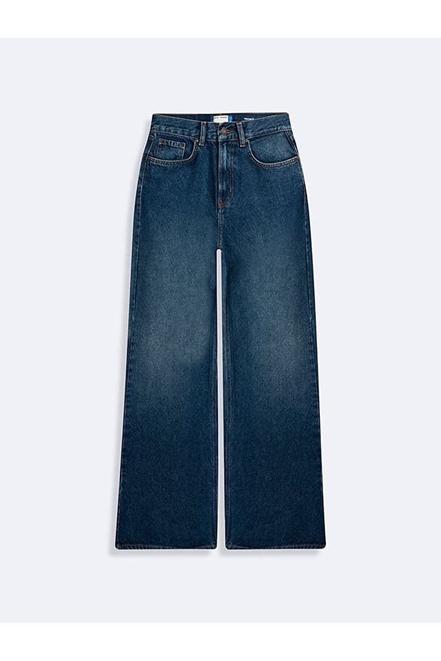شلوار جین پاچهگشاد کمر بلند Ltb مدل Vıonne H شلوار جین پاچهگشاد کمر بلند Ltb مدل Vıonne H