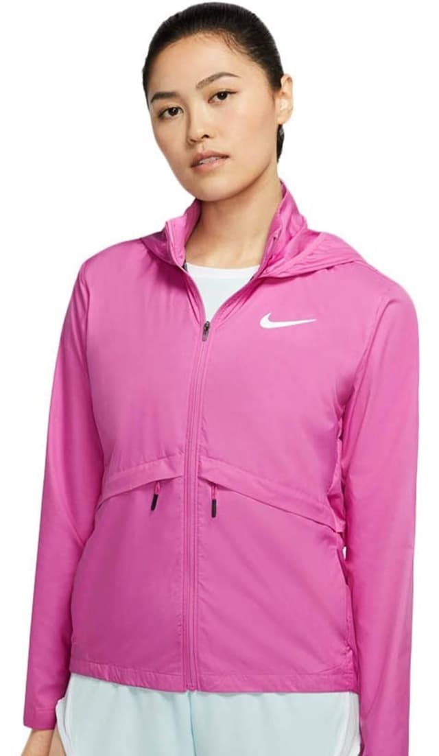 کاپشن زنانه Nike Sportwear Essential رانینگ بارانی کلاهدار جمعشونده کاپشن زنانه Nike Sportwear Essential رانینگ بارانی کلاهدار جمعشونده