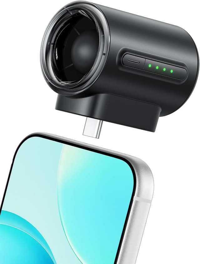 فن خنککننده گوشی Aecooly با اتصال USB C، سرعت 17000 RPM و جریان هوای 11 m/s فن خنککننده گوشی Aecooly با اتصال USB C، سرعت 17000 RPM و جریان هوای 11 m/s