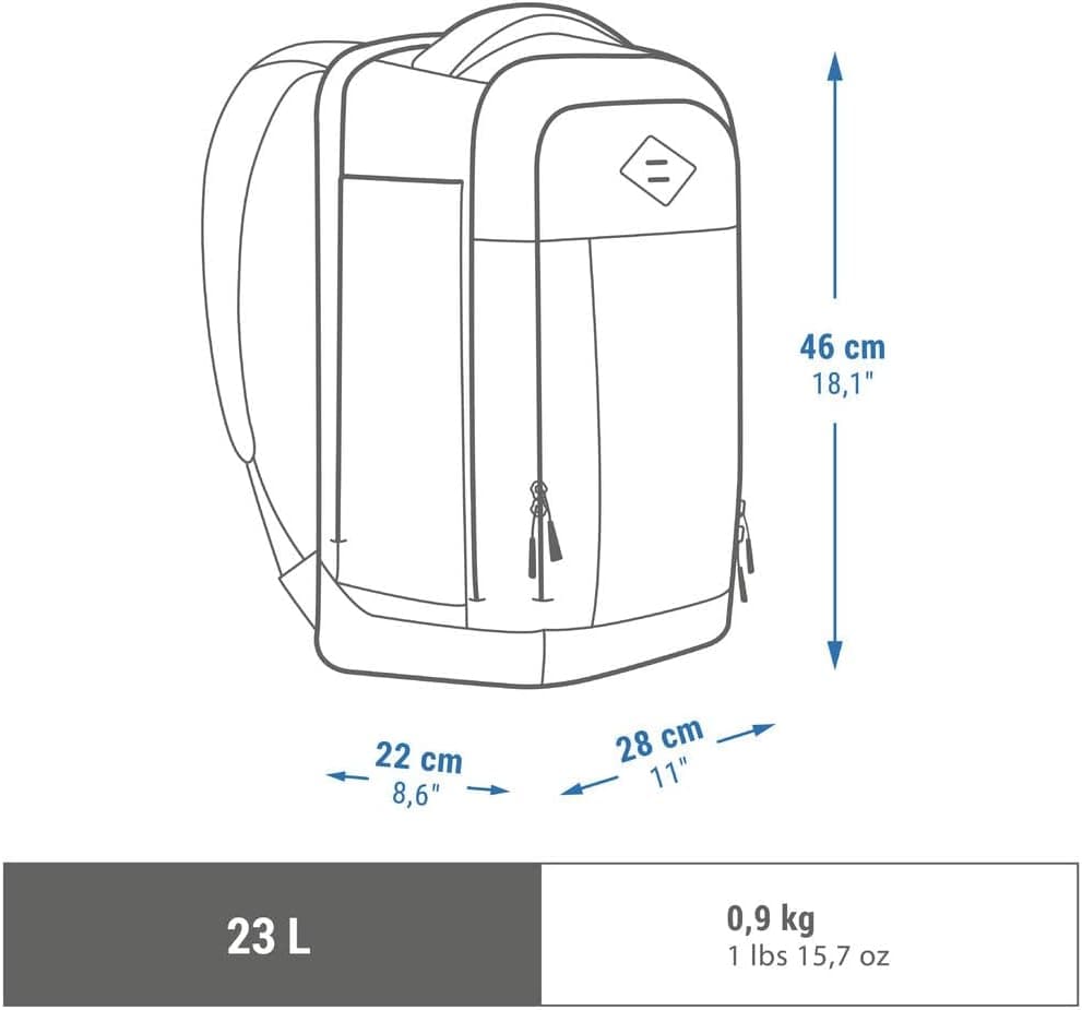 کولهپشتی بیرونی Decathlon 23 L مشکی مدل NH Escape 500 کولهپشتی بیرونی Decathlon 23 L مشکی مدل NH Escape 500