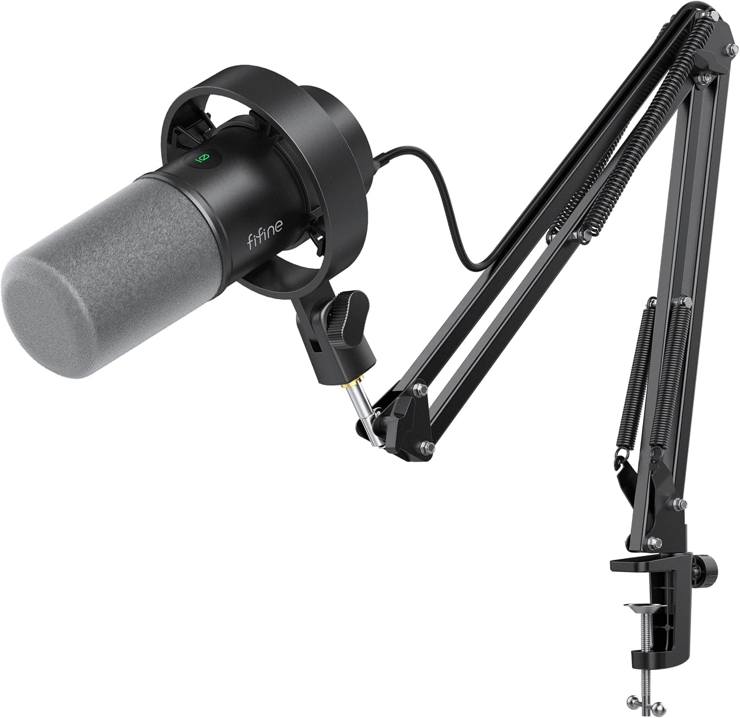 ست میکروفون پادکست FIFINE AmpliTank دینامیک ووکال USB/XLR مدل K688CT ست میکروفون پادکست FIFINE AmpliTank دینامیک ووکال USB/XLR مدل K688CT