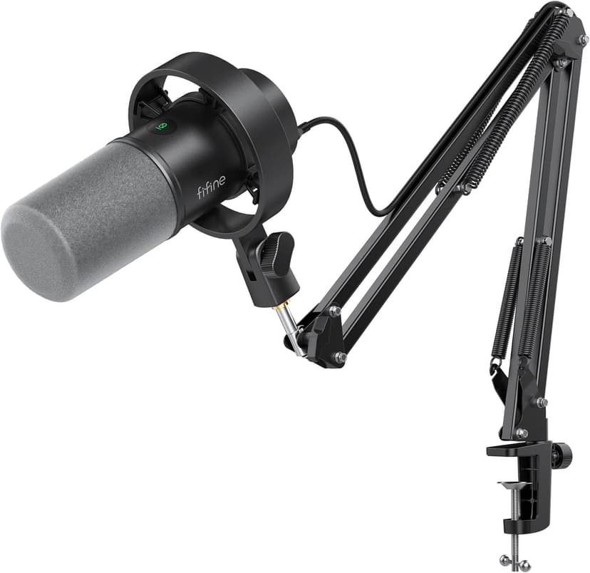 ست میکروفون پادکست FIFINE AmpliTank دینامیک ووکال USB/XLR مدل K688CT ست میکروفون پادکست FIFINE AmpliTank دینامیک ووکال USB/XLR مدل K688CT