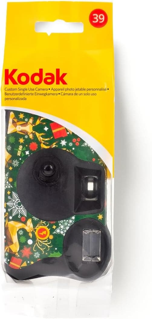 دوربین یکبارمصرف KODAK با فلاش داخلی، 39 نوردهی، فیلم رنگی 24mm ISO 800 مدل FunSaver 39 دوربین یکبارمصرف KODAK با فلاش داخلی، 39 نوردهی، فیلم رنگی 24mm ISO 800 مدل FunSaver 39