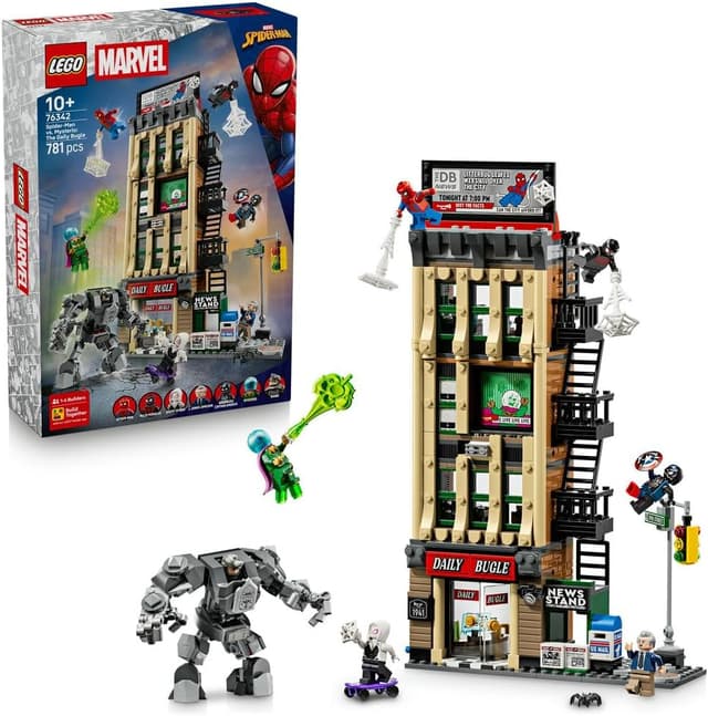 لگو 76342 Marvel Spider-Man vs. Mysterio: The Daily Bugle لگو 76342 Marvel Spider-Man vs. Mysterio: The Daily Bugle