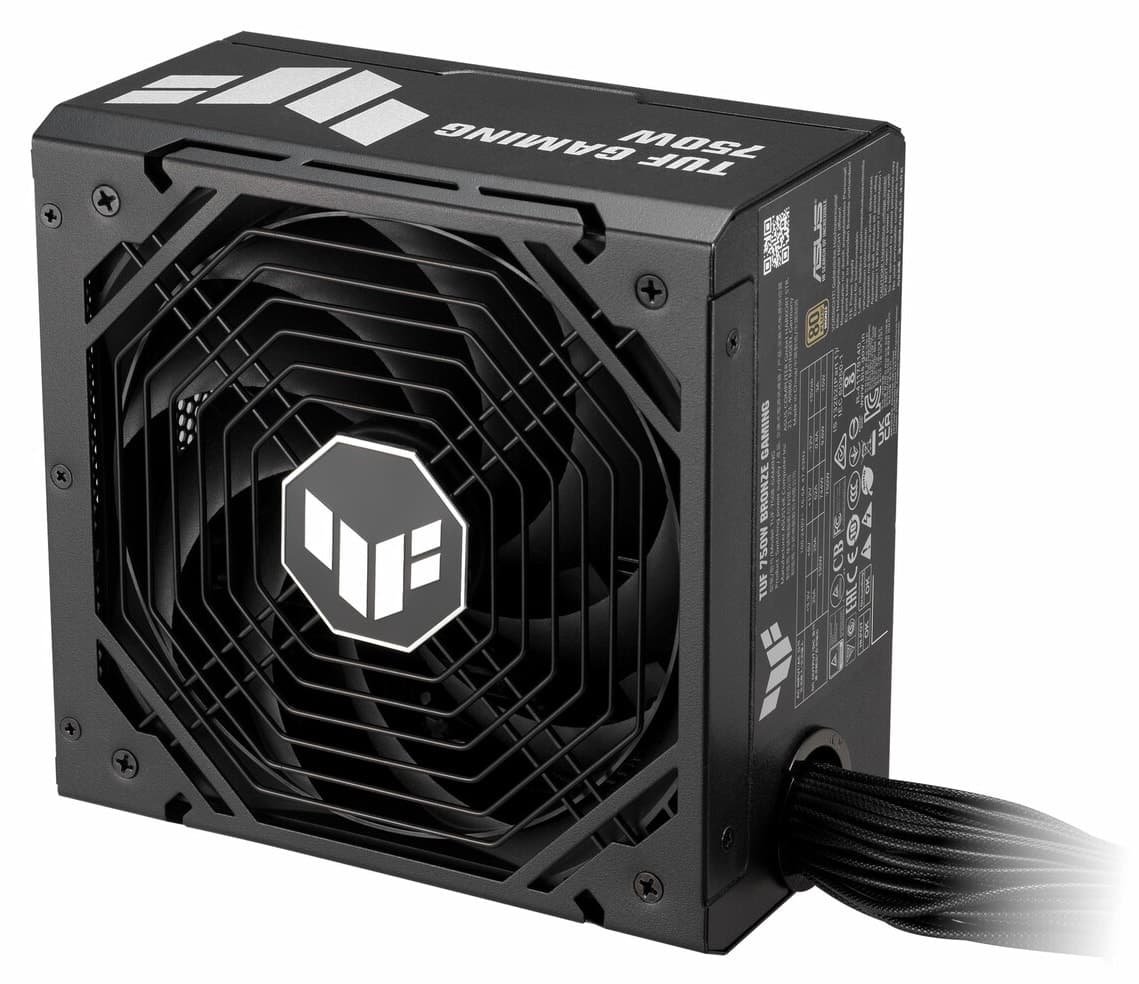 منبع تغذیه ASUS TUF Gaming 750W 80+ Bronze منبع تغذیه ASUS TUF Gaming 750W 80+ Bronze