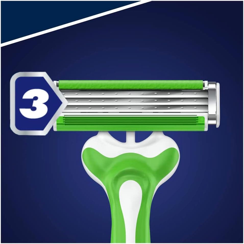 تیغ یکبار مصرف مردانه Gillette Blue 3 حساس 3 Count تیغ یکبار مصرف مردانه Gillette Blue 3 حساس 3 Count