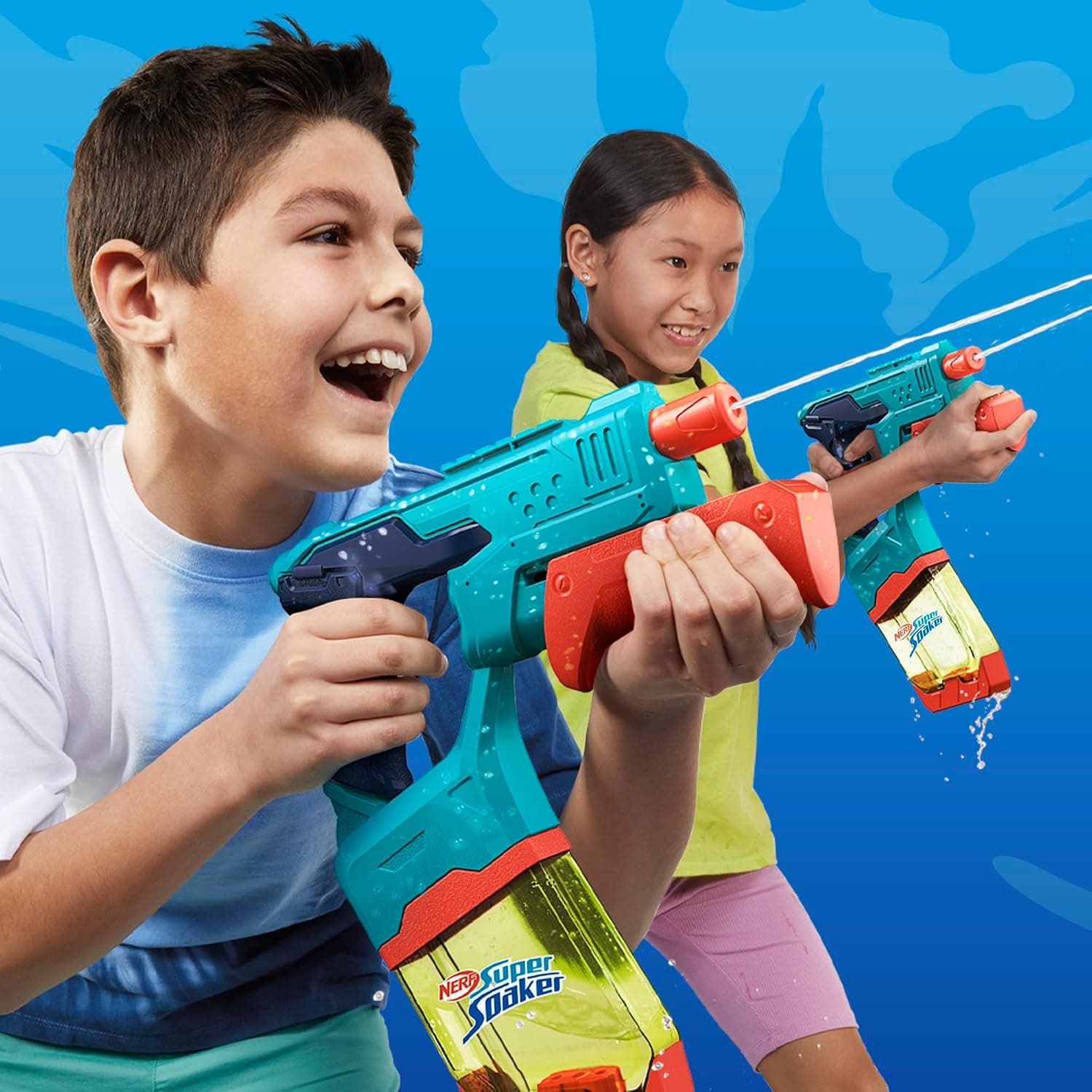 تفنگ آبپاش Nerf Super Soaker Dunk-Fill بسته 2 عددی تفنگ آبپاش Nerf Super Soaker Dunk-Fill بسته 2 عددی
