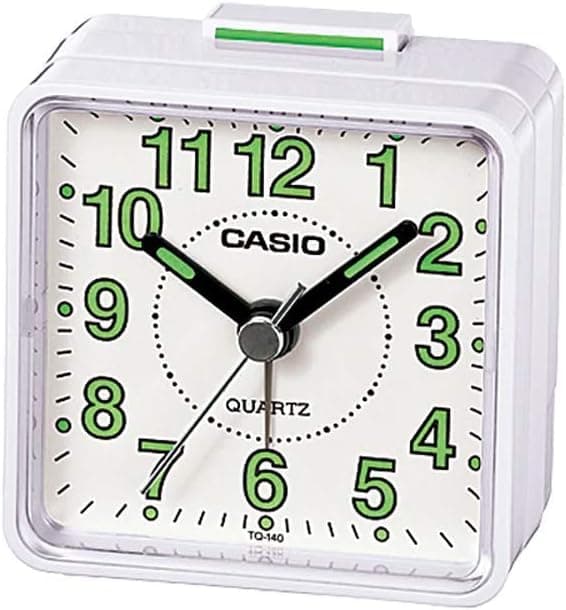 ساعت رومیزی Casio آنالوگ سفید مدل TQ-140-7DF ساعت رومیزی Casio آنالوگ سفید مدل TQ-140-7DF