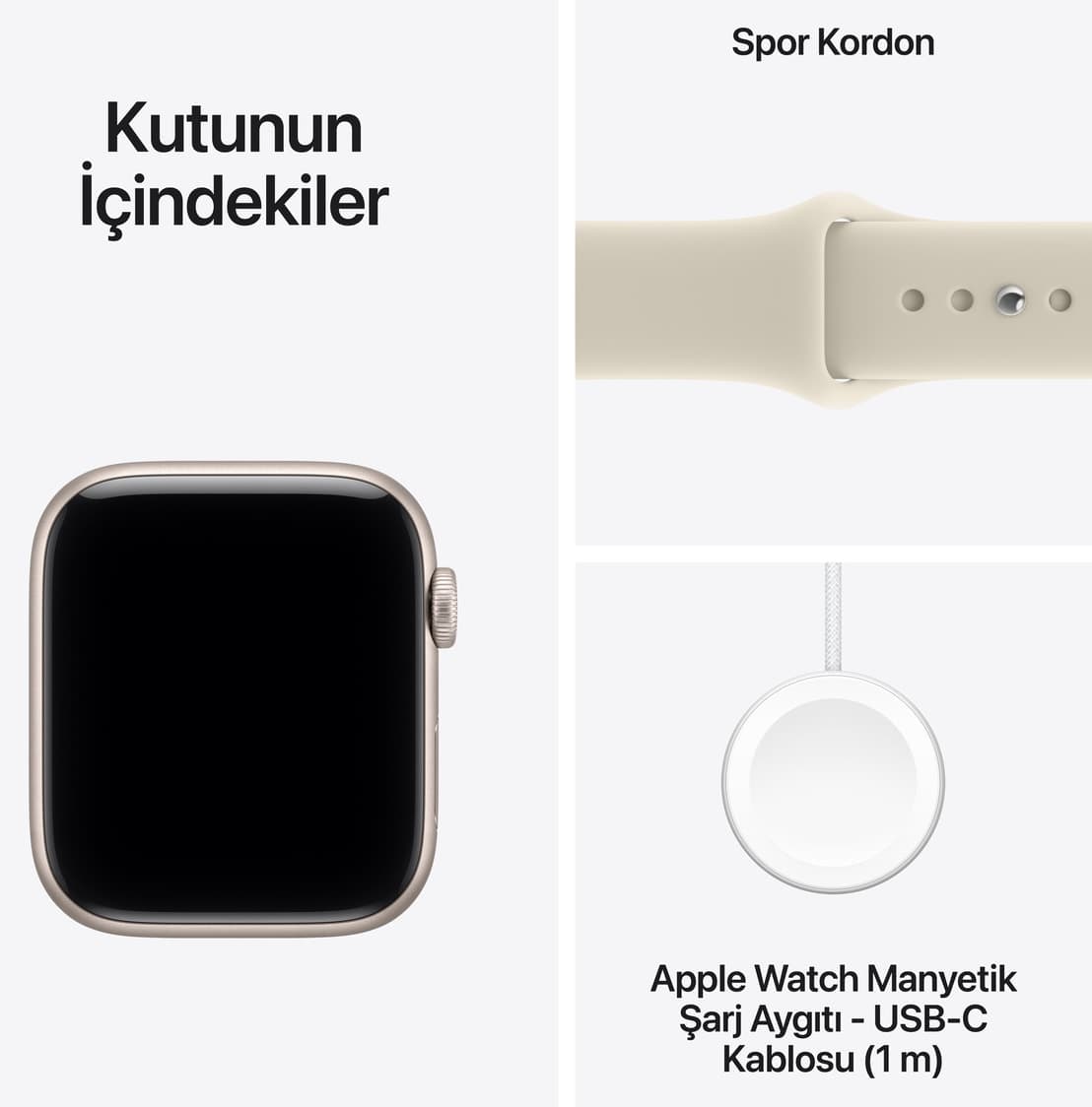 ساعت هوشمند Apple Watch SE 3 GPS 40mm استارلایت بند اسپرت بژ شنی M/L ساعت هوشمند Apple Watch SE 3 GPS 40mm استارلایت بند اسپرت بژ شنی M/L
