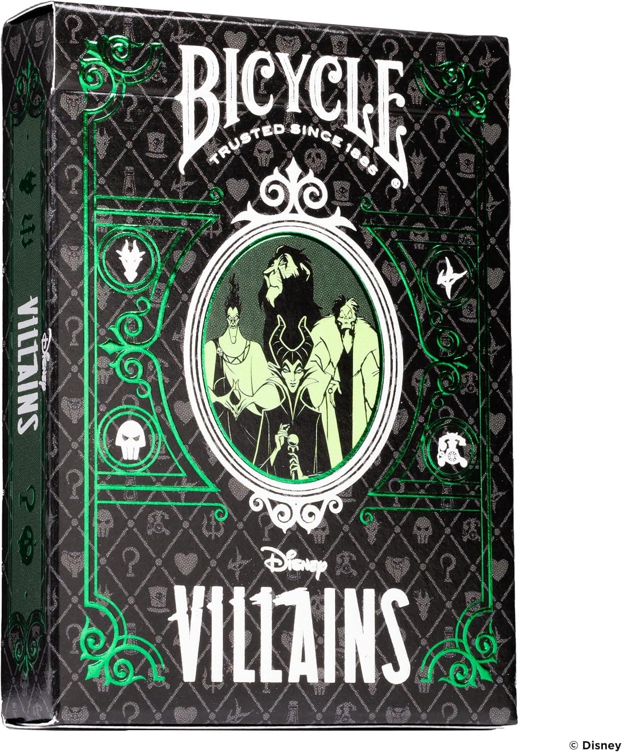 دسته کارت بازی Bicycle Disney Villains سبز یا بنفش دسته کارت بازی Bicycle Disney Villains سبز یا بنفش