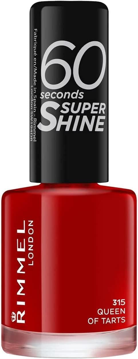 لاک ناخن Rimmel London Super Shine خشکشونده مدل 315 Queen Of Tarts 8ml لاک ناخن Rimmel London Super Shine خشکشونده مدل 315 Queen Of Tarts 8ml