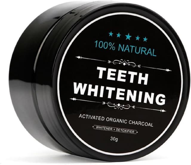 پودر زغال فعال سفیدکننده دندان WUBLSYAN طبیعی 30G پودر زغال فعال سفیدکننده دندان WUBLSYAN طبیعی 30G