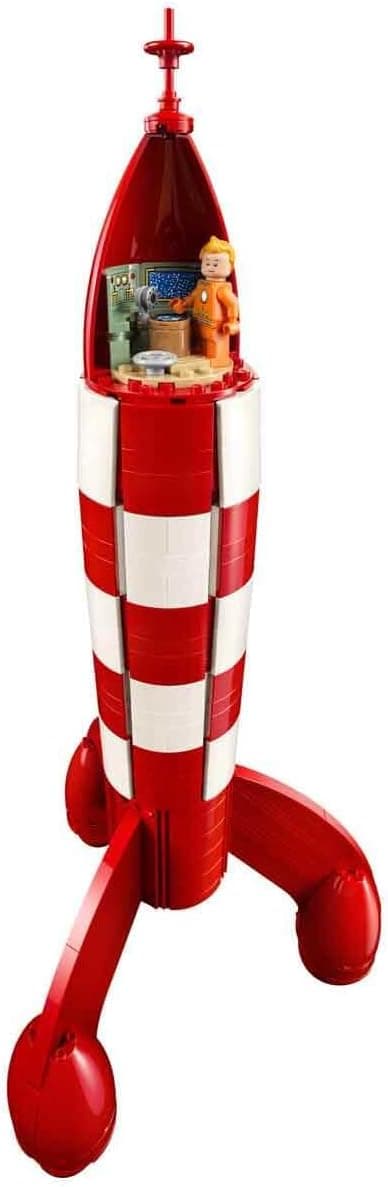 لگو Ideas موشک ماه Tintin مدل 21367 لگو Ideas موشک ماه Tintin مدل 21367