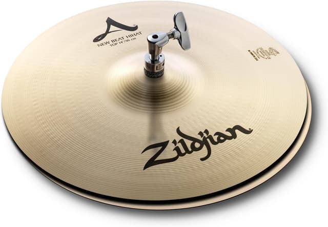 سنج هایهت Zildjian سری A Zildjian مدل New Beat جفت 14 اینچی سنج هایهت Zildjian سری A Zildjian مدل New Beat جفت 14 اینچی