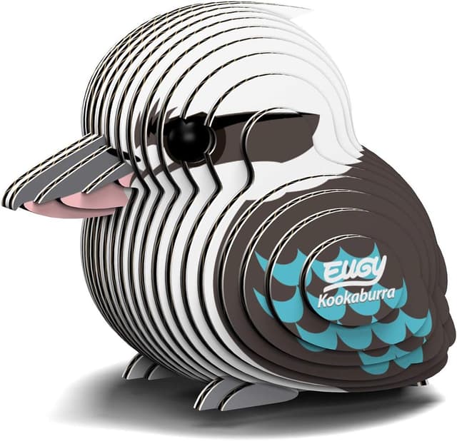 پازل کاغذی سه بعدی سازگار با محیط زیست EUGY Kookaburra مدل 027 پازل کاغذی سه بعدی سازگار با محیط زیست EUGY Kookaburra مدل 027