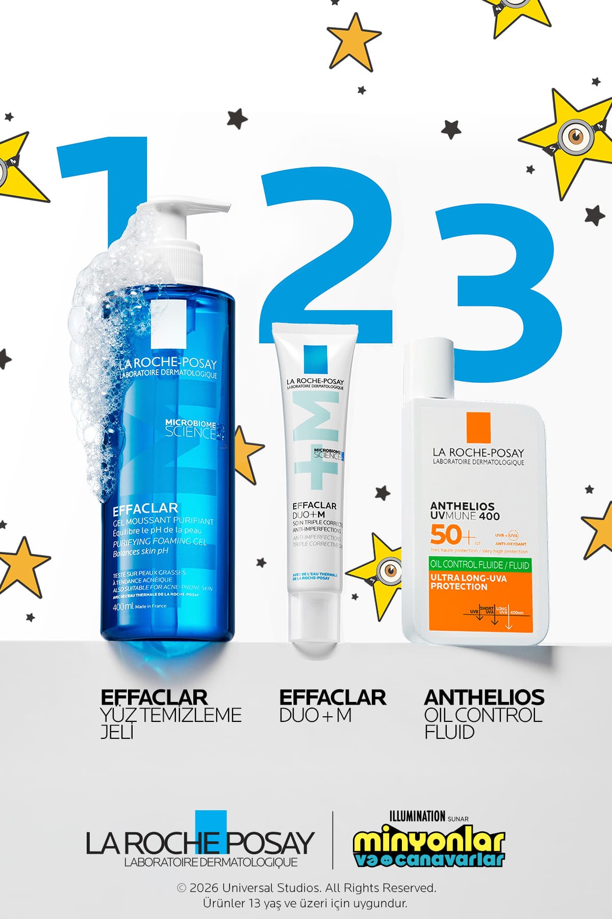 ژل پاککننده و تصفیهکننده صورت برای پوستهای چرب و مستعد آکنه La Roche Posay Effaclar 400 ml ژل پاککننده و تصفیهکننده صورت برای پوستهای چرب و مستعد آکنه La Roche Posay Effaclar 400 ml
