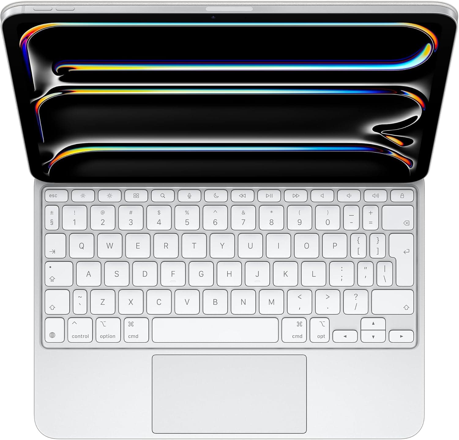 کیف کیبورد Apple Magic Keyboard برای iPad Pro 11 اینچ (M4) سفید کیف کیبورد Apple Magic Keyboard برای iPad Pro 11 اینچ (M4) سفید
