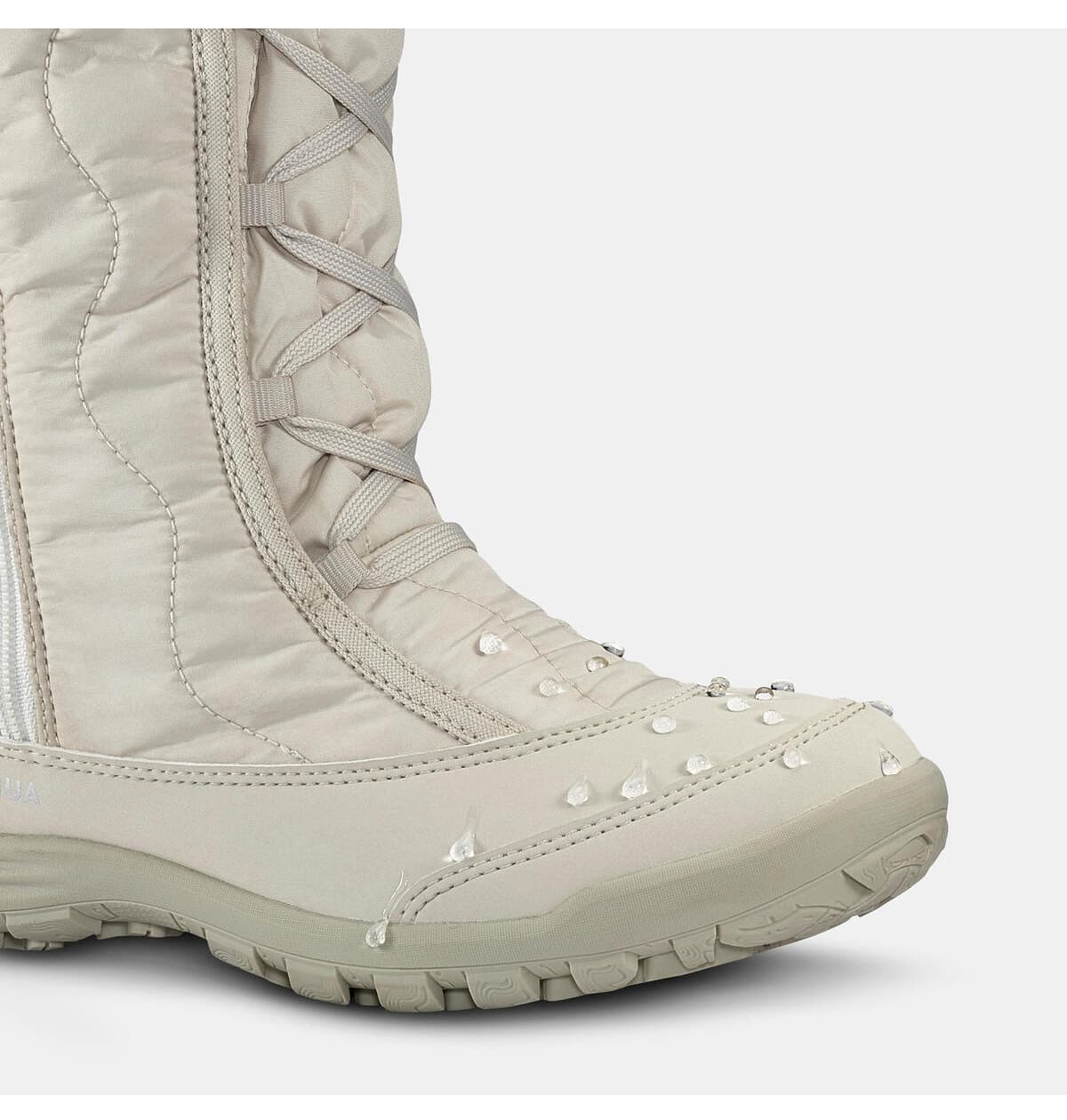 چکمه برفی کودکانه Decathlon Quechua گرم و ضدآب سفید مدل SH500 چکمه برفی کودکانه Decathlon Quechua گرم و ضدآب سفید مدل SH500